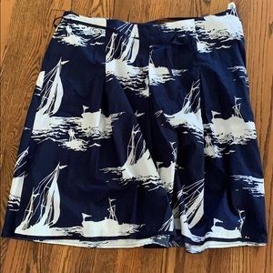 Talbots classic cotton skirt